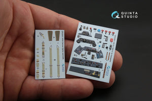 Intérieur imprimé en 3D et coloré sur papier décalcomanie Quinta Studio QD32061 FW 190D-9 (pour maquette Hasegawa) 1/32 – image 2