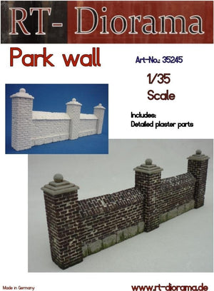 RT-Diorama 35245 Mur du parc 1/35