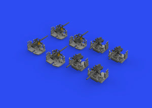 Eduard 653008 Canon de calibre 5&amp;quot;/25 Mk.10 ÉCHELLE 1/350 – image 3