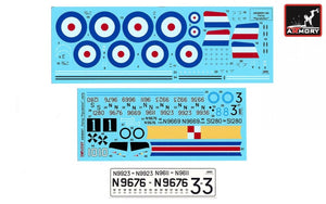 Armory Models 48001 Fairey Flycatcher British interwar FAA Fighter, early version, w/ Jaguar-III engine 1/48 – zdjęcie 16