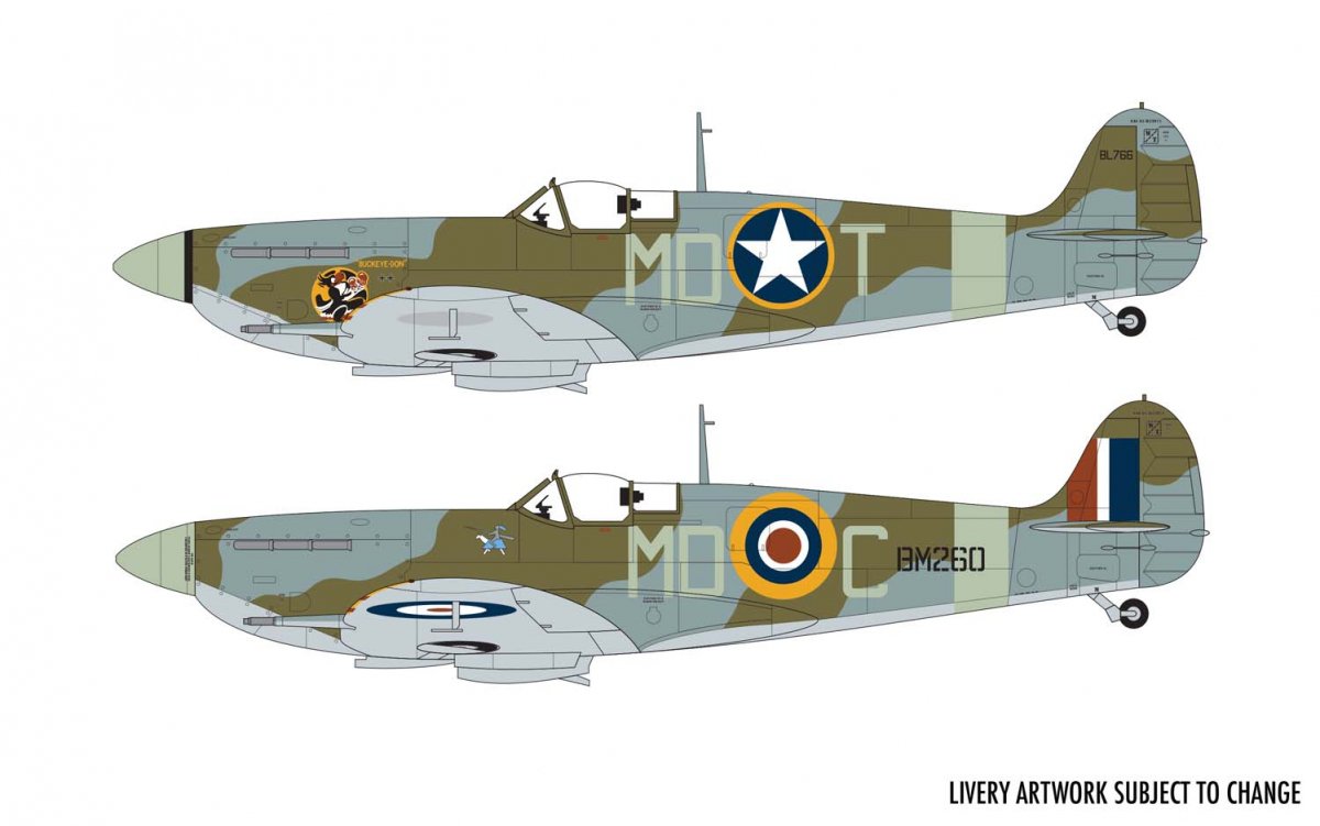 Airfix 05125A Supermarine Spitfire Mk.Vb 1/48 – image 2