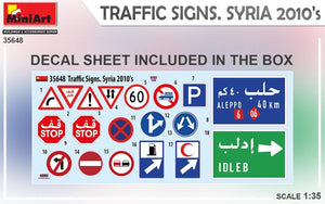 Miniart 35648 SIGNAUX DE CIRCULATION. SYRIE 2010&amp;#39;s 1/35 – image 3