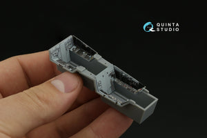 Intérieur imprimé en 3D et coloré sur papier décalcomanie Quinta Studio QD48374 F/A-18F (version initiale) (Hobby Boss) 1/48 – immagine 12