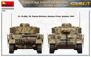 MiniArt 35330 Pz.Kpfw. IV Ausf. H Krupp-Grusonwerk 1/35 – zdjęcie 5
