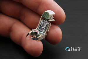 Intérieur coloré imprimé en 3D sur papier décalcomanie pour le Yak-130 de Quinta Studio QD48157 (pour kit KittyHawk) à l&amp;#39;échelle 1/48 – Bild 12