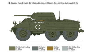 Italeri 6364 M8 Greyhound 1/35  – immagine 6