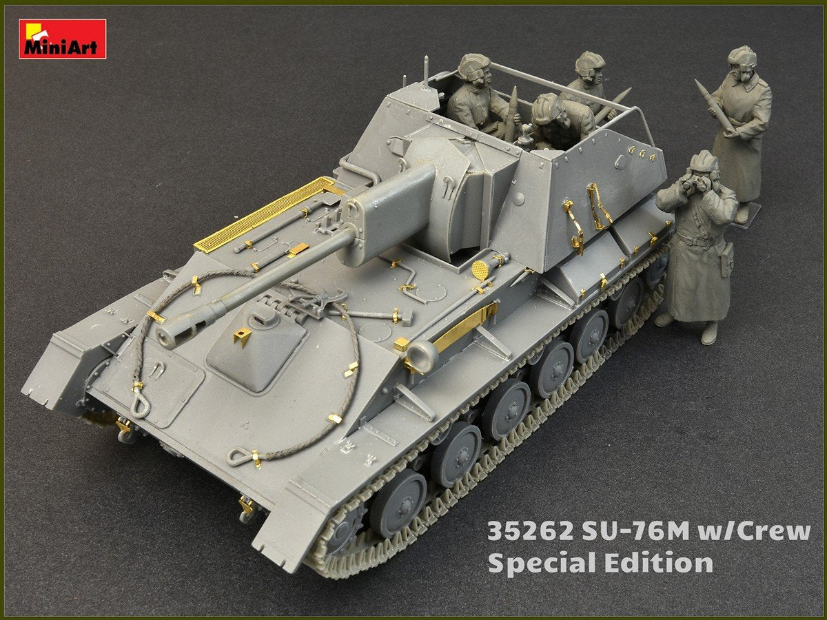 MiniArt 35262 SU-76M avec équipage ÉDITION SPÉCIALE (1/35) – imagen 2