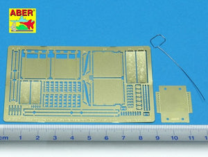 Aber 35A010 Ailes avant et arrière pour Tiger I (1/35) – Bild 2