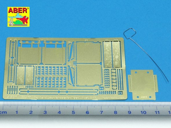 Aber 35A010 Ailes avant et arrière pour Tiger I (1/35) – Bild 2