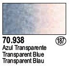 Vallejo 70938 Bleu transparent (187)
