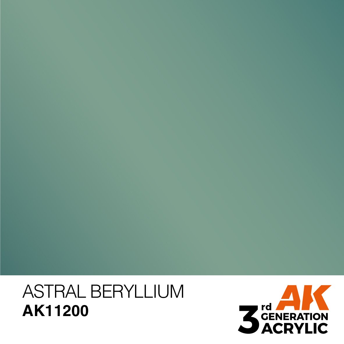 AK Interactive AK11200 ASTRAL BERYLLIUM – MÉTALLIQUE 17 ml