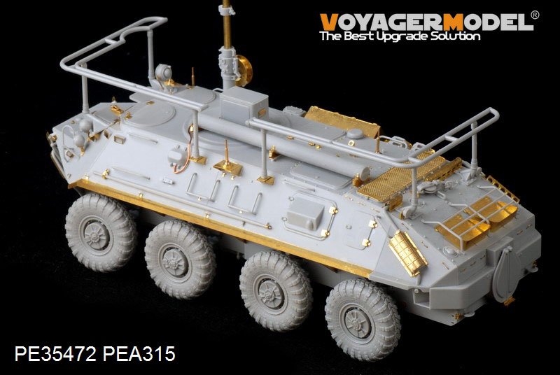 Maquette Voyager PE35472 BTR-60PU russe moderne pour TRUMPETER 01576 1/35 – Bild 5