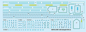 Trumpeter 06743 USS Intrepid CVS-11 1/700 – immagine 3