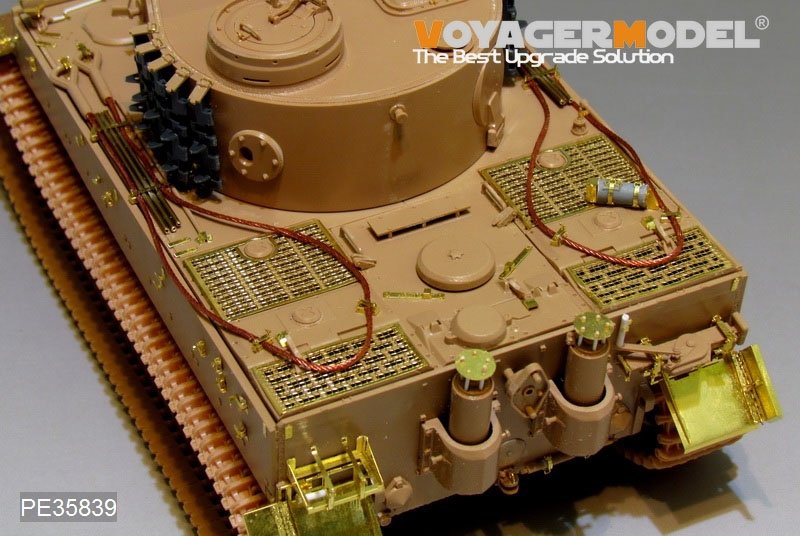 Maquette Voyager PE35839 Tigre I allemand de la Seconde Guerre mondiale, Groupe « Fehrmann » (pour RFM 5005), échelle 1/35 – Bild 4