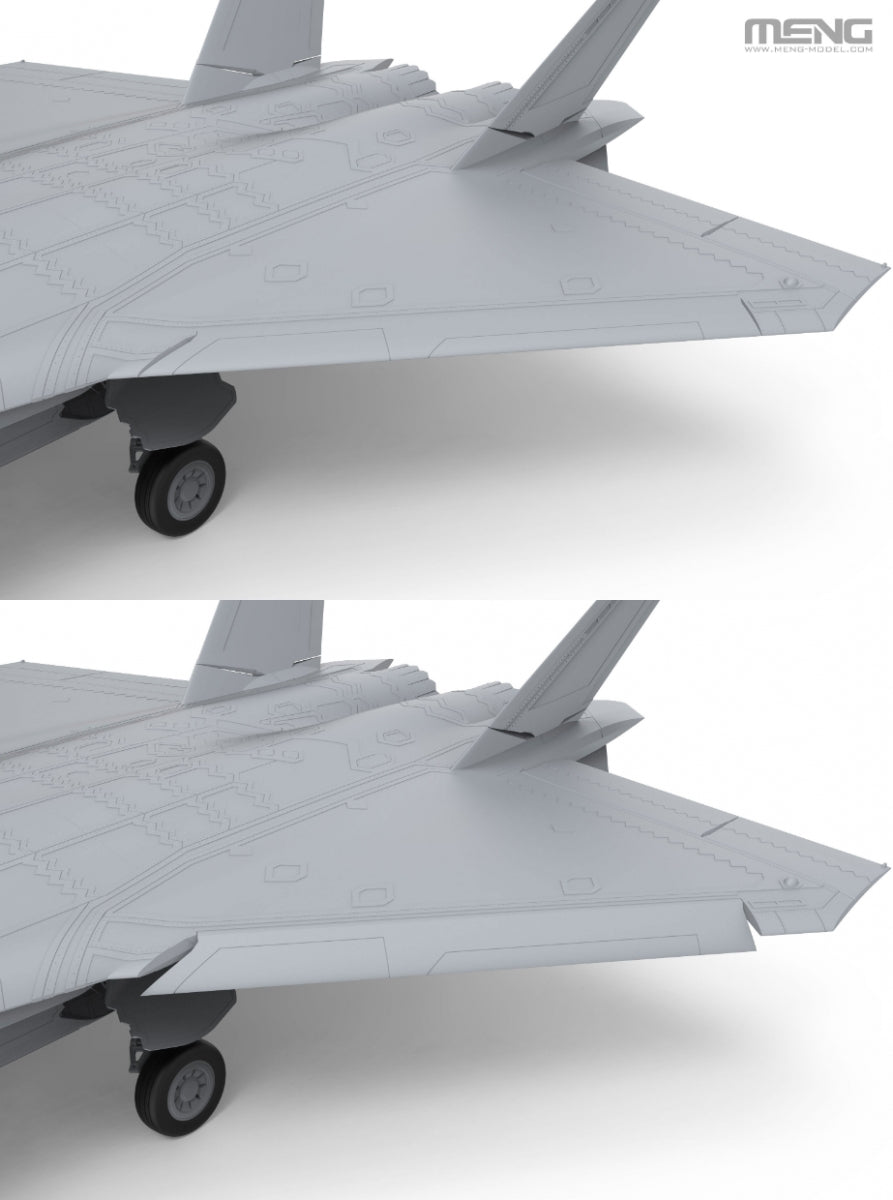 Meng LS-002 Chasseur furtif chinois J-20 1/48 – image 10