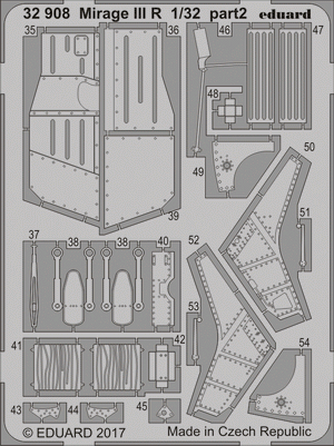 Eduard 32908 Mirage III R ITALERI 1/32 – immagine 2