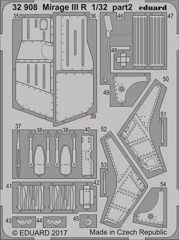 Eduard 32908 Mirage III R ITALERI 1/32 – immagine 2