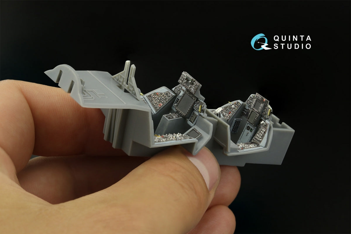 Intérieur coloré imprimé en 3D sur papier décalcomanie Quinta Studio QDS-48396 F-14B (Hobby Boss) (Petite version) 1/48 – immagine 10