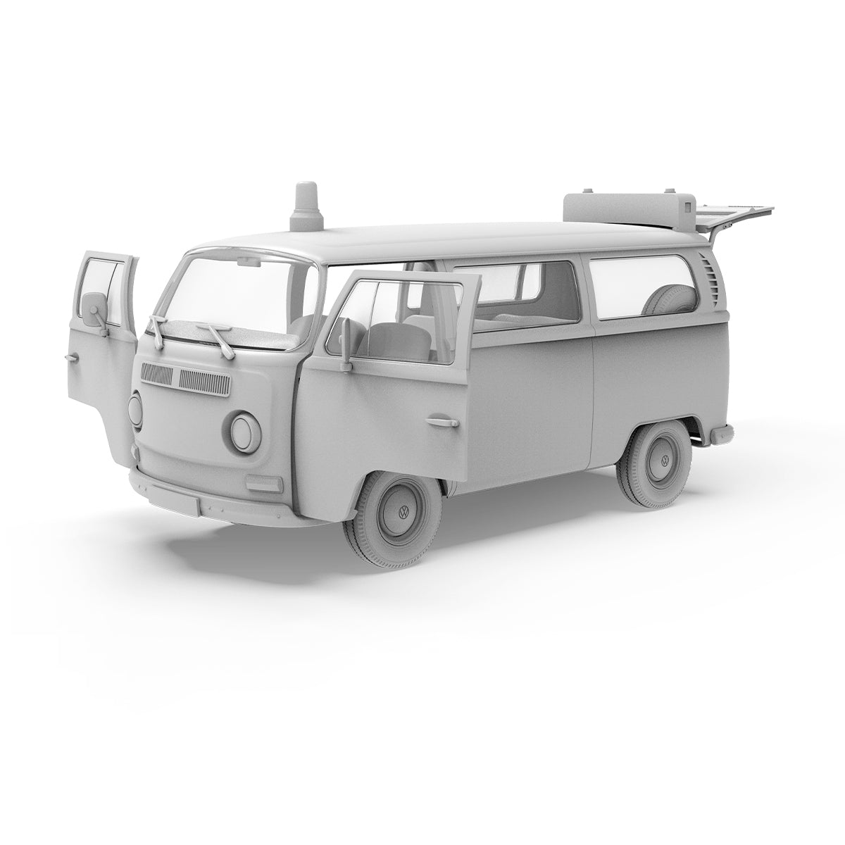 AK Interactive AK35033 T2 MODEL 1967 AIRPORT BUS 1/35 – zdjęcie 8