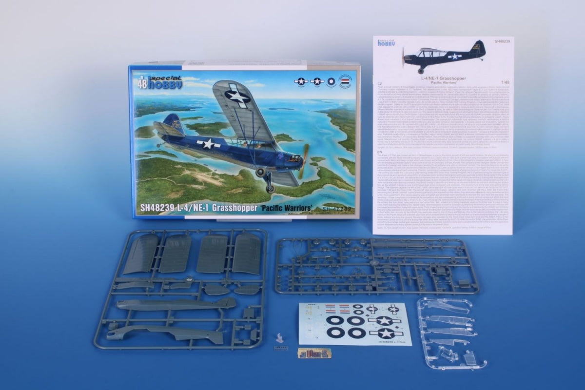 Special Hobby 48239 L-4/NE-1 Grasshopper Pacific Warriors 1/48  – image 3