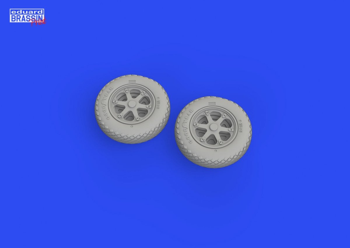 Roues Eduard 672299 F4F (version tardive) - ARMA HOBBY - Échelle 1/72 – image 3