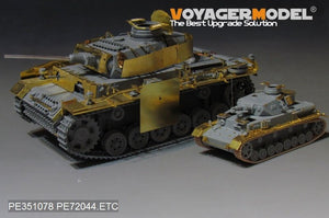 Voyager modèle PE72044 WWII allemand Pz.Kpfw.IV Ausf.F1 pour DRAGON 7231 1/72 – imagen 14