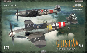 Eduard 2150 Gustav Pt.3 Duo - Bf 109G-6/AS et Bf 109G-14/AS - Édition limitée 1/72