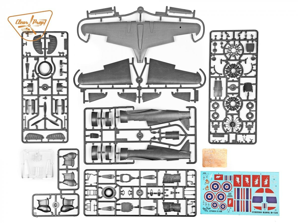 Hélice transparente ! Kit avancé CP4804 H-75N Hawk 1/48 – immagine 8