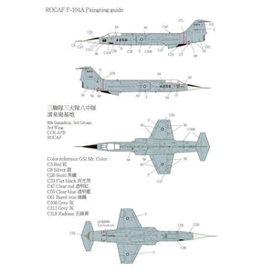 Kinetic K48134 ROCAF Starfighter F-104A TF-104 1/48 – Bild 3