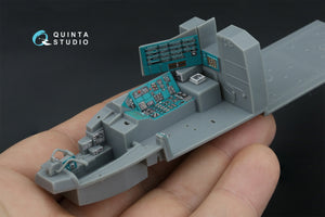 Intérieur imprimé en 3D et coloré sur papier décalcomanie Quinta Studio QDS-48570 Mi-24A (Trumpeter) (petite version) 1/48 – immagine 11