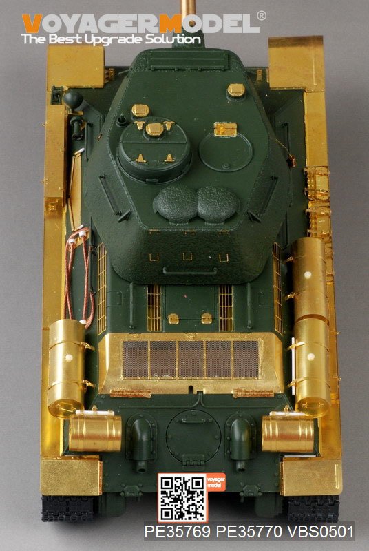 Voyager Model PE35770 Garde-boues pour char russe T-34/85 de la Seconde Guerre mondiale (pour ACADMY 13290) 1/35 – image 2