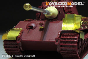Maquette Voyager PEA398 Schürzen du char allemand King Tiger de la Seconde Guerre mondiale (pour MENG) 1/35 – immagine 5