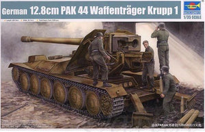 Trumpeter 05523 Allemand 12,8 cm PAK 44 Waffentrager Krupp 1 (1/35)