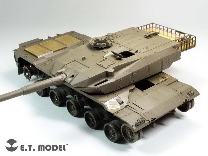 Grilles de support de moteur et de tourelle pour char JGSDF TYPE 10 (modèle ET EA35-096) pour TAMIYA 35329 au 1/35 – image 2