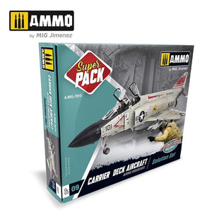 Ensemble de solutions pour avions de pont d&amp;#39;envol Mig Jimenez 7810 SUPER PACK AMMO