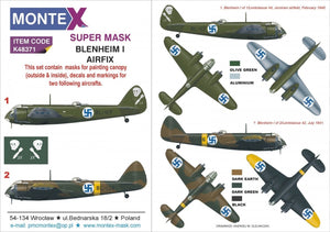 Montex K48371 BLENHEIM I (FINLANDE) 1/48