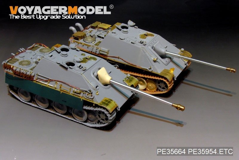 Maquette Voyager PE35954 Jagdpanther G1 de la Seconde Guerre mondiale pour DRAGON 6458/6494/6393/6758 au 1/35 – image 18