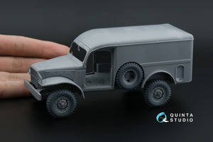 Quinta Studio QT35011 Jeu de pneus Dodge WC Family (Zvezda) 1/35  – image 7
