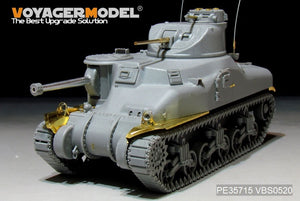 Maquette Voyager PE35715, char moyen américain M3A1 Lee de la Seconde Guerre mondiale (modèle de base) pour TAKOM 2114 au 1/35 – image 10
