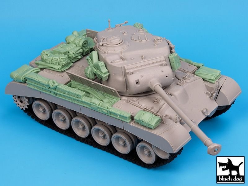Ensemble d&amp;#39;accessoires Black Dog T35060 US M-26 Pershing au 1/35 – immagine 5