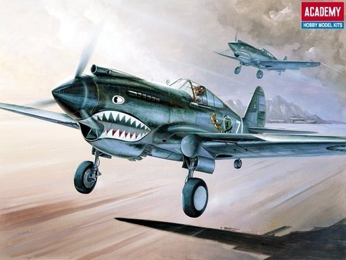 Academy 12280 P-40C Tomahawk (1/48) (2182)