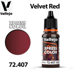 Vallejo 72407 Xpress Color - Rouge Velours 18 ml