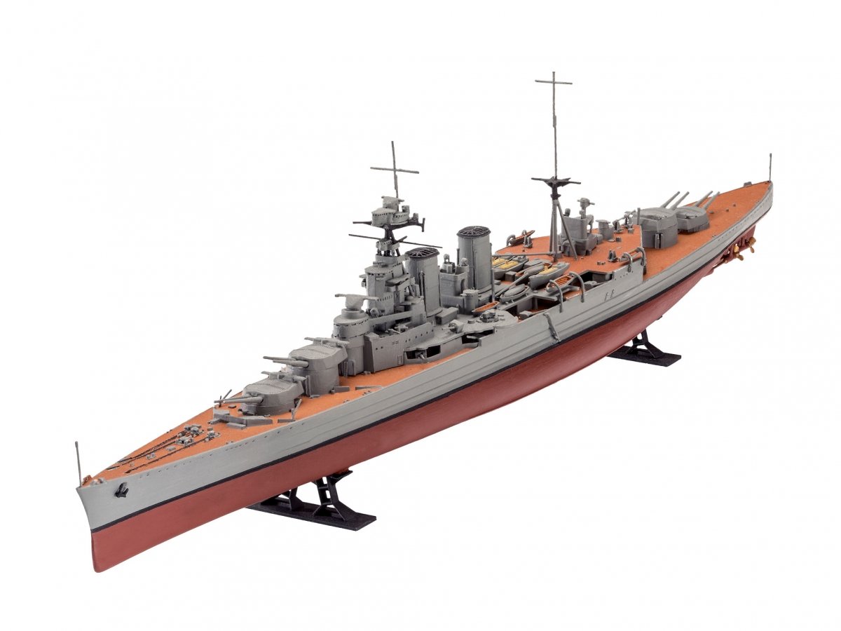 Revell 05174 HMS HOOD vs. BISMARCK - 80th Anniversary Limited Edition 1/700, 1/720 – zdjęcie 2