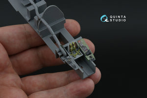 Intérieur imprimé en 3D et coloré sur papier décalcomanie (Tamiya) pour le Bristol Beaufighter NF.Mk.VI de Quinta Studio QD+48555 (avec pièces en résine imprimées en 3D) à l&amp;#39;échelle 1/48. – image 14