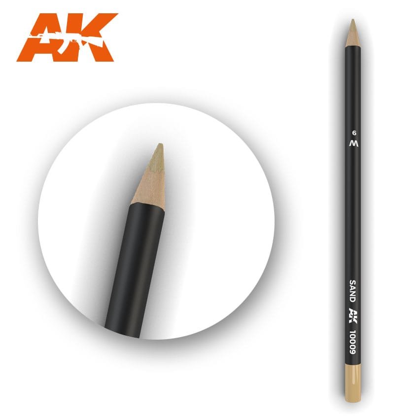 Crayon aquarelle AK Interactive AK10009 SABLE