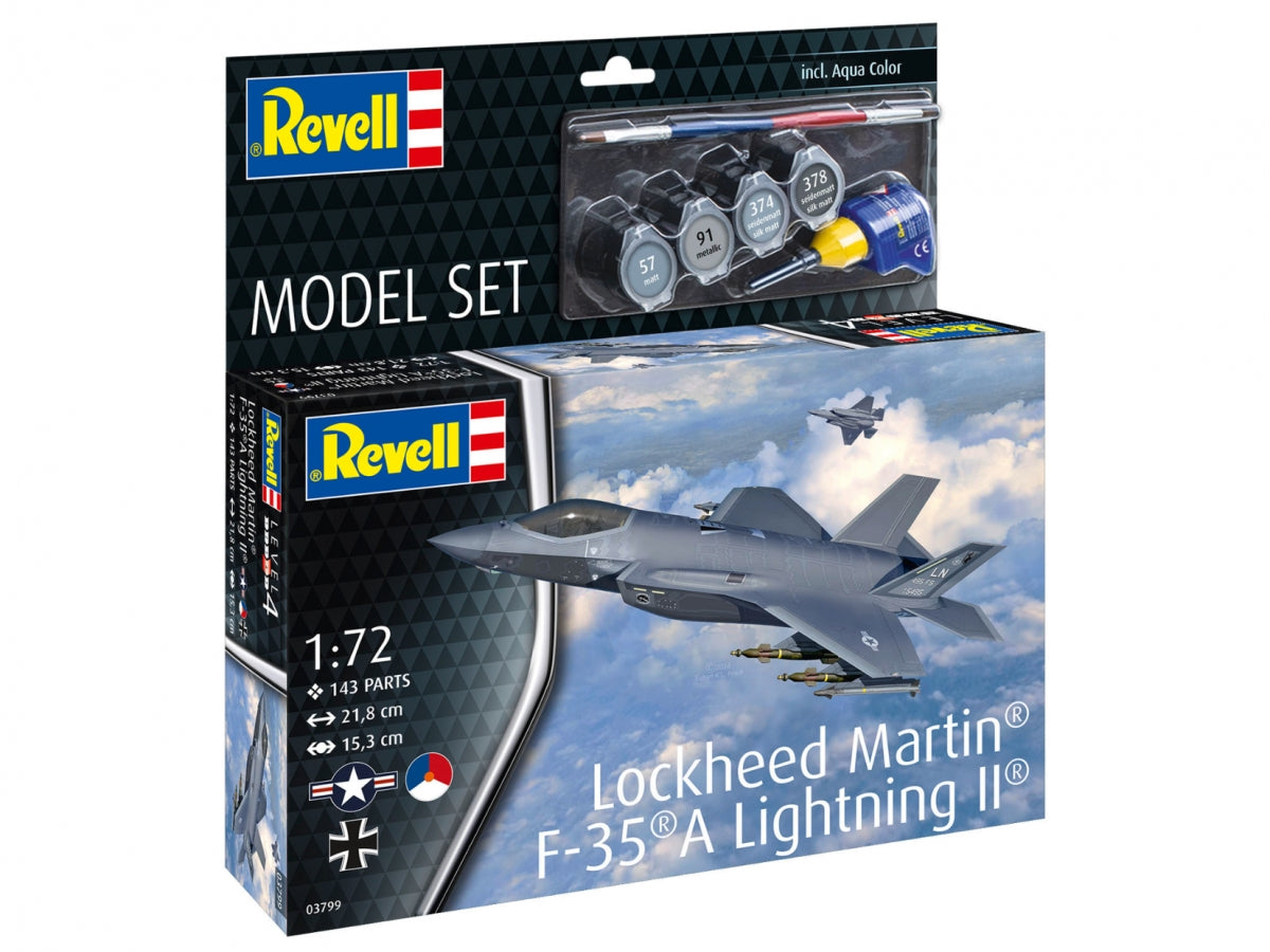 Revell 63799 Lockheed Martin F-35A Lightning II 1/72 – image 2
