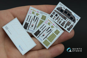 Intérieur coloré imprimé en 3D sur papier décalcomanie Quinta Studio QD48470 Ka-52 (Zvezda) 1/48 – Bild 2