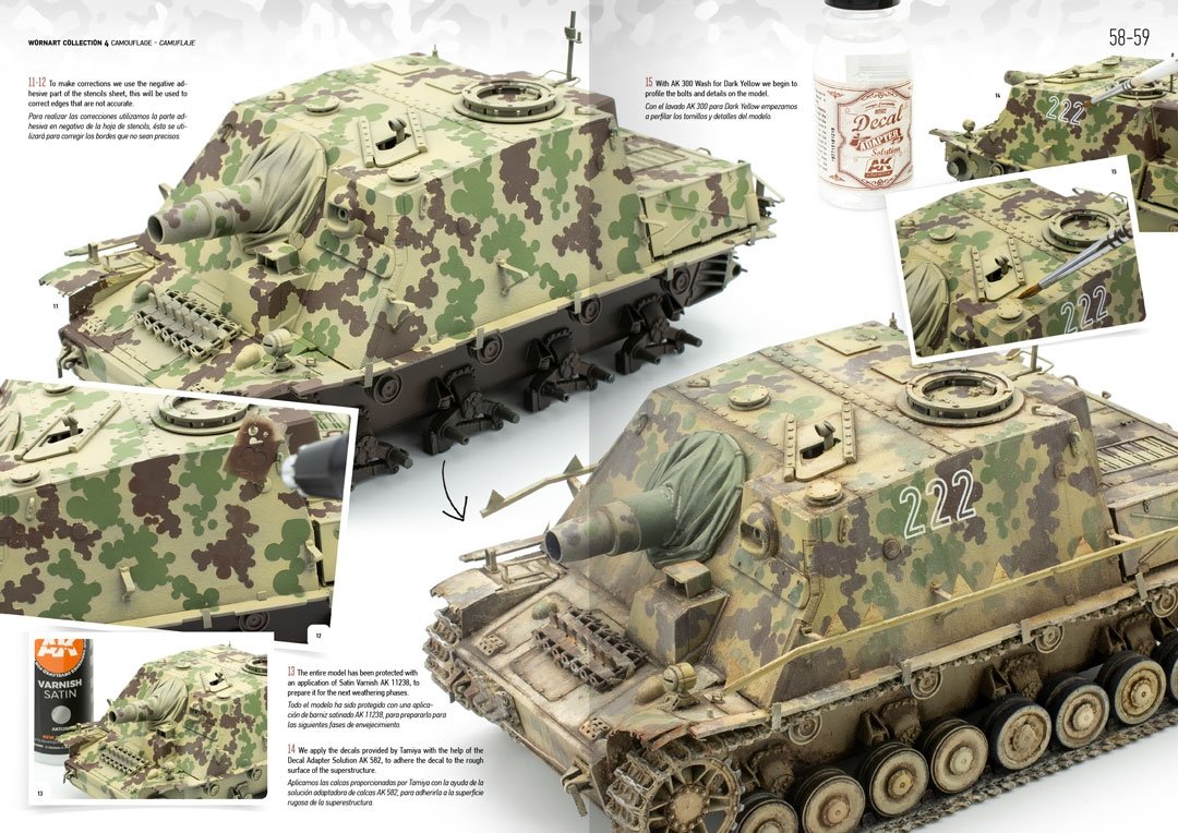 AK Interactive AK4906 WORN ART COLLECTION ISSUE 04 – CAMOUFLAGE – zdjęcie 6