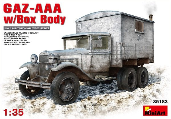MiniArt 35183 GAZ-AAA avec CORPS DE BOÎTE