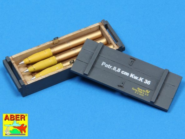 Munitions explosives Aber 16014 8,8 cm Tiger I avec boîte (1/16) – Bild 7